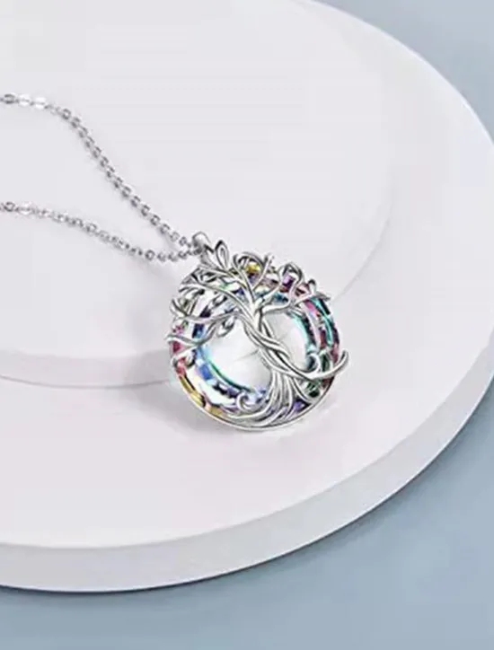Online Women's necklace Chic & Modern Street Tree Necklaces / Gold / Silver / Fall / Winter / Spring Women Trendy Jewelry
