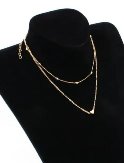 Hot Women's necklace Chic & Modern Fashion Street / Multilayer Layered Heart Choker Necklaces/ Dailywear / Spring / Summer / Fall / Winter Women Trendy Jewelry