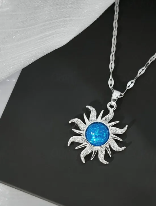 Discount Women's necklace Elegant Street Floral Necklaces Women Trendy Jewelry