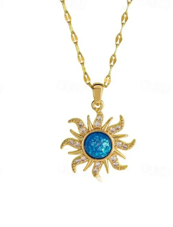 Discount Women's necklace Elegant Street Floral Necklaces Women Trendy Jewelry