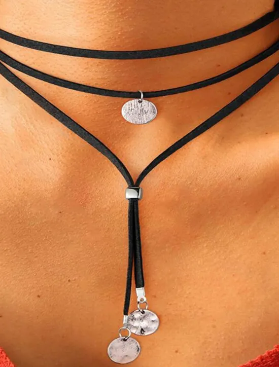 Discount Women's necklace Fashion Outdoor Geometry Necklaces Women Trendy Jewelry