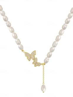 Clearance Women's necklace Fashion Outdoor Butterfly Necklaces Women Trendy Jewelry