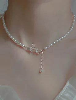 Clearance Women's necklace Fashion Outdoor Butterfly Necklaces Women Trendy Jewelry