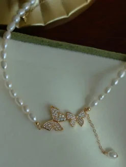 Clearance Women's necklace Fashion Outdoor Butterfly Necklaces Women Trendy Jewelry