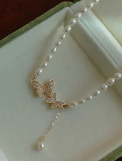 Clearance Women's necklace Fashion Outdoor Butterfly Necklaces Women Trendy Jewelry