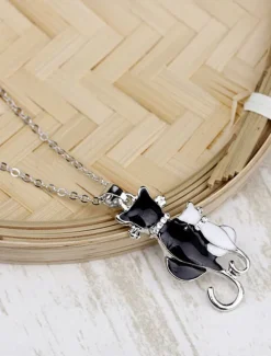 Sale Women's necklace Fashion Outdoor Cat Necklaces Women Trendy Jewelry