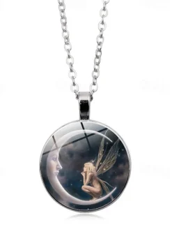 Hot Women's necklace Fashion Street Moon Necklaces Women Trendy Jewelry