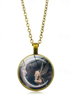 Hot Women's necklace Fashion Street Moon Necklaces Women Trendy Jewelry