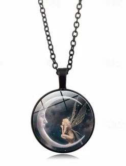 Hot Women's necklace Fashion Street Moon Necklaces Women Trendy Jewelry