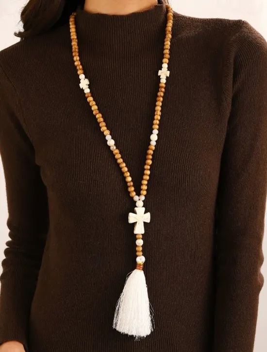 Online Women's necklace Fashion Street Color Block Necklaces Women Trendy Jewelry