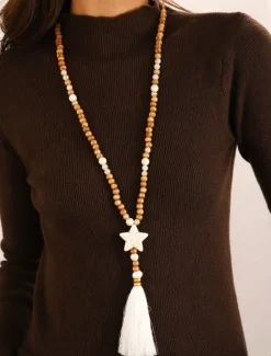 Online Women's necklace Fashion Street Color Block Necklaces Women Trendy Jewelry