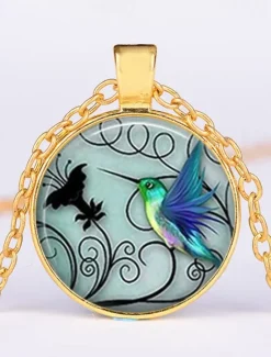Online Women's necklace Fashion Street Bird Necklaces Women Trendy Jewelry