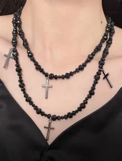 Online Women's necklace Punk & Gothic Street Geometry Necklaces Women Trendy Jewelry