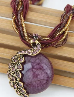 Discount Women's necklace Textured Street Geometry Necklaces Women Trendy Jewelry