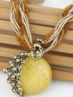 Discount Women's necklace Textured Street Geometry Necklaces Women Trendy Jewelry