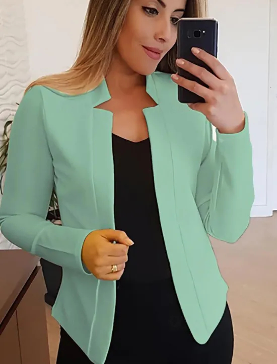 Discount Women'S New Fashion Blazer Clean Fit Long-Sleeved Cardigan Casual Suit Jacket Top Women Blazers & Suits