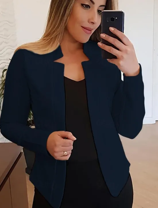 Discount Women'S New Fashion Blazer Clean Fit Long-Sleeved Cardigan Casual Suit Jacket Top Women Blazers & Suits