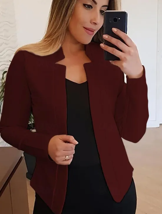 Discount Women'S New Fashion Blazer Clean Fit Long-Sleeved Cardigan Casual Suit Jacket Top Women Blazers & Suits