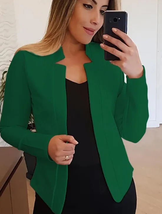 Discount Women'S New Fashion Blazer Clean Fit Long-Sleeved Cardigan Casual Suit Jacket Top Women Blazers & Suits