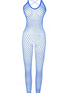 Sale Women's Normal Bodysuit Sexy Solid Color Sleeveless Backless Cut Out Home Holiday Skinny Black White Pink All Seasons Women Bodysuits