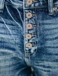 Best Women's Normal Jeans Casual Daily Short High Waist Solid Color Patchwork Comfy Breathability Soft Micro-elastic Outdoor Street Summer Regular Fit Women Jeans|Shorts
