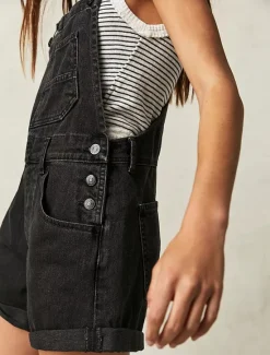 Clearance Women's Normal Jumpsuit Streetwear Solid Color Sleeveless Square Neck Pocket Street Daily Regular Fit Black White Red Summer Women Overalls
