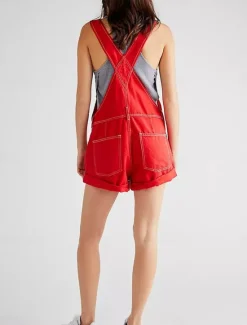 Clearance Women's Normal Jumpsuit Streetwear Solid Color Sleeveless Square Neck Pocket Street Daily Regular Fit Black White Red Summer Women Overalls