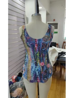 Clearance Women's Normal Swimwear Tankini 2 Piece Shorts Swimsuit 2 Piece Printing Floral Beach Wear Summer Bathing Suits Women Tankinis