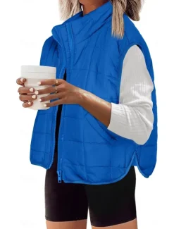 Hot Womens Outwear Vest Women Puffers & Parka