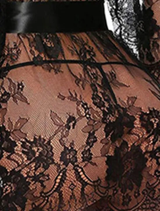 Online Women's Pajamas Nightgown Nightshirt Dress Pure Color Simple Casual Soft Home Daily Bed Breathable V Wire Long Sleeve Summer Spring Home Outfits Women Lingerie
