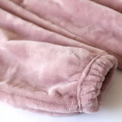 Clearance Women's Pajamas Pants Pjs Pure Color Simple Plush Comfort Home Daily Bed Fleece Gift Long Pant Elastic Waist Fall Winter Home Outfits Women Sleepwear
