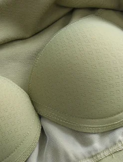Sale Women's Pajamas Top Pure Color Fashion Sport Simple Daily Rayon Breathable Square Neck Sleeveless Tank Top Chest pads Summer Spring Home Outfits Women Lingerie
