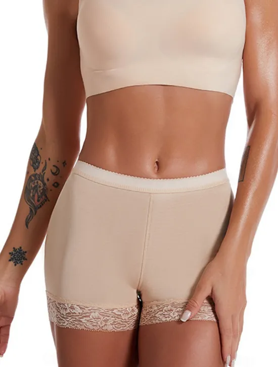 New Women's Panties Pure Color Sport Simple Gyms Breathable Shorts Summer Spring Home Outfits Women Lingerie