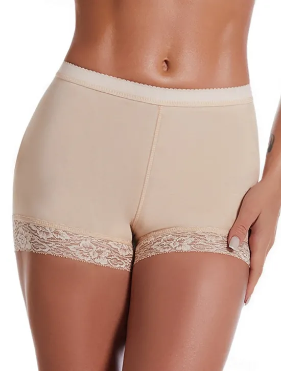 New Women's Panties Pure Color Sport Simple Gyms Breathable Shorts Summer Spring Home Outfits Women Lingerie