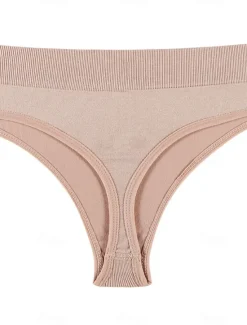 Women's Panties Pure Color Basic Sexy Gyms Nylon Breathable Shorts Summer Spring Home Outfits Women Lingerie