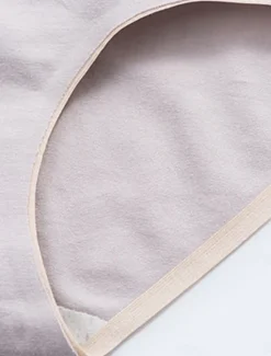 Online Women's Panties Pure Color Simple Daily Bed Cotton Breathable Summer Spring Home Outfits Women Lingerie
