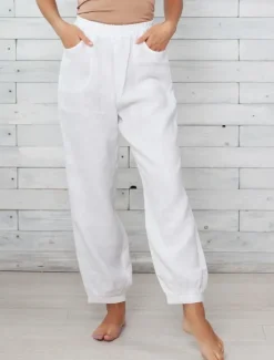 Hot Women's Pants Trousers Casual Daily Long Plain Side Pockets Breathability Comfortable Inelastic Weekend Black White Khaki Gray Spring & Summer Regular Fit Women Pants