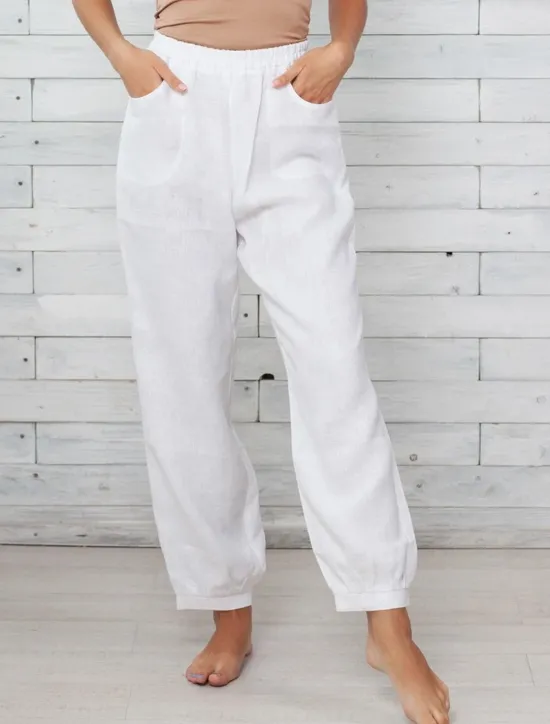 Hot Women's Pants Trousers Casual Daily Long Plain Side Pockets Breathability Comfortable Inelastic Weekend Black White Khaki Gray Spring & Summer Regular Fit Women Pants