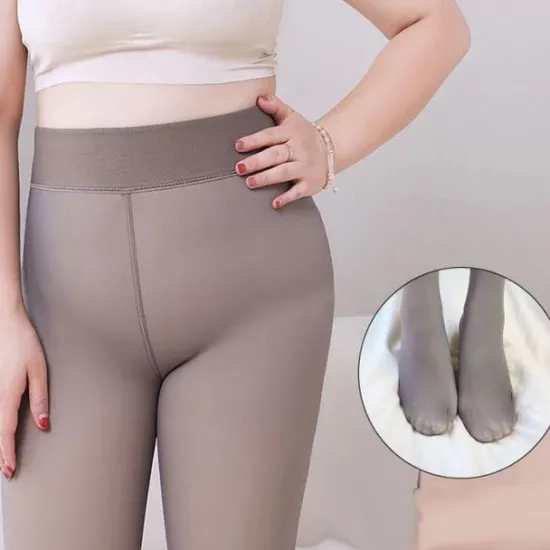 Hot Women's Panty Hose Party Gift Daily Solid Color Acrylic Fibers Casual Warm Elastic Leg Shaping 1 Pair Women Socks