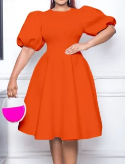 Hot Women's Party Dress Homecoming Dress Cocktail Dress Ruched Crew Neck Short Sleeve Midi Dress Wedding Guest Birthday Black White Summer Spring Women Cocktail Dress
