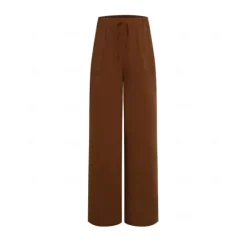 Best Women's Plus Size Cotton Linen Pants High Waist Solid Color Drawstring Wide Leg Comfy Breathable Quick Dry Micro-elastic Black White Dark Navy Blue Summer Spring Fall Loose Fit Women Pants