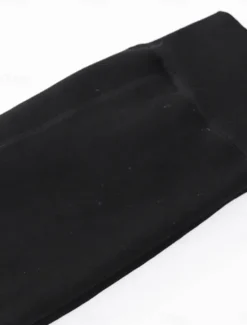 Discount Women's Plus Size Leggings Fashion Simple Full Length High Waist Plain High Cut Thermal Warm Soft Comfortable Stretchy Outdoor Home Daily Grey Black Fall Winter Plus Size Women Leggings