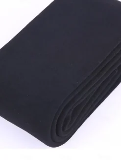 Discount Women's Plus Size Leggings Fashion Simple Full Length High Waist Plain High Cut Thermal Warm Soft Comfortable Stretchy Outdoor Home Daily Grey Black Fall Winter Plus Size Women Leggings