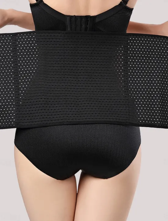 New Women's Plus Size Shapewear Waist Trainer Body Shaper Pure Color Sport Simple Casual Home Daily Going out Breathable Summer Spring Home Outfits Women Shapewear|Lingerie