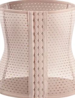 New Women's Plus Size Shapewear Waist Trainer Body Shaper Pure Color Sport Simple Casual Home Daily Going out Breathable Summer Spring Home Outfits Women Shapewear|Lingerie