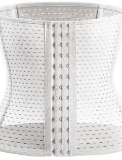 New Women's Plus Size Shapewear Waist Trainer Body Shaper Pure Color Sport Simple Casual Home Daily Going out Breathable Summer Spring Home Outfits Women Shapewear|Lingerie
