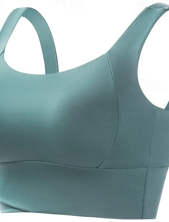 Outlet Women's Plus Size Tight Tops Solid Color Sports Sleeveless Sleeveless Crew Neck Crop Tops Gym Sage Green Black White Pink Dusty Blue Summer Spring Fall Women Lingerie