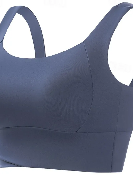 Outlet Women's Plus Size Tight Tops Solid Color Sports Sleeveless Sleeveless Crew Neck Crop Tops Gym Sage Green Black White Pink Dusty Blue Summer Spring Fall Women Lingerie