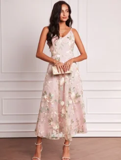 Hot Women's Plus Size Wedding Guest Dress Set Maxi Dress Chiffon Cardigan Embroidered Date Vacation Elegant V Neck Long Sleeve Color Spring Summer Fall Women Spring Curvy Dress
