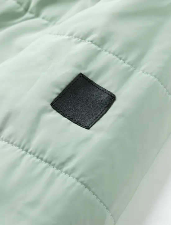 Online Women's Puffer Jacket Winter Windproof Jacket Winter Coat Comfortable Street Casual Daily Zipper Pocket Hoodie Casual Street Style Plain Regular Fit Outerwear Long Sleeve Winter Fall Green Women Puffers & Parka